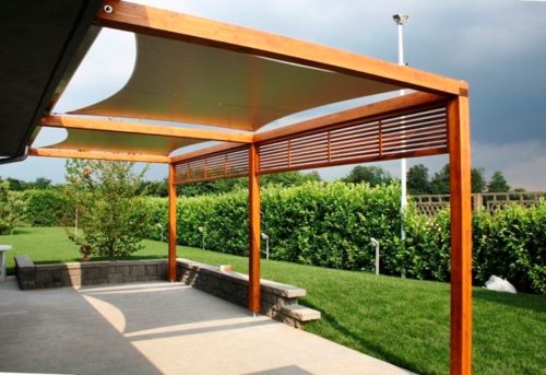 I prezzi delle tettoie in legno per la tua casa Foto di tettoie in legno