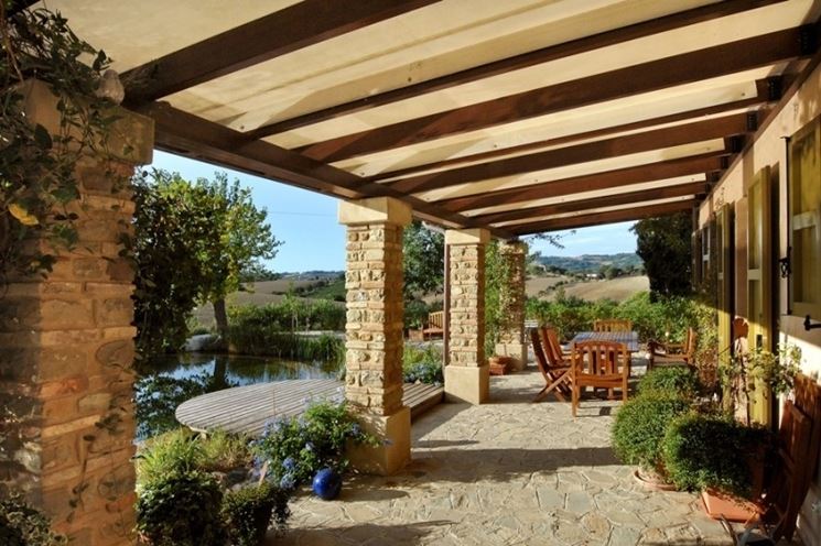 I prezzi delle tettoie in legno per la tua casa Coperture in legno per terrazzi